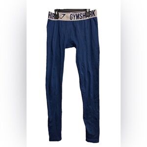 Gymshark Flex Navy Blue Leggings 14” Wide 36” Long